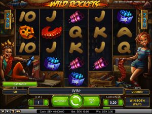 Wild Rockets Video Slot